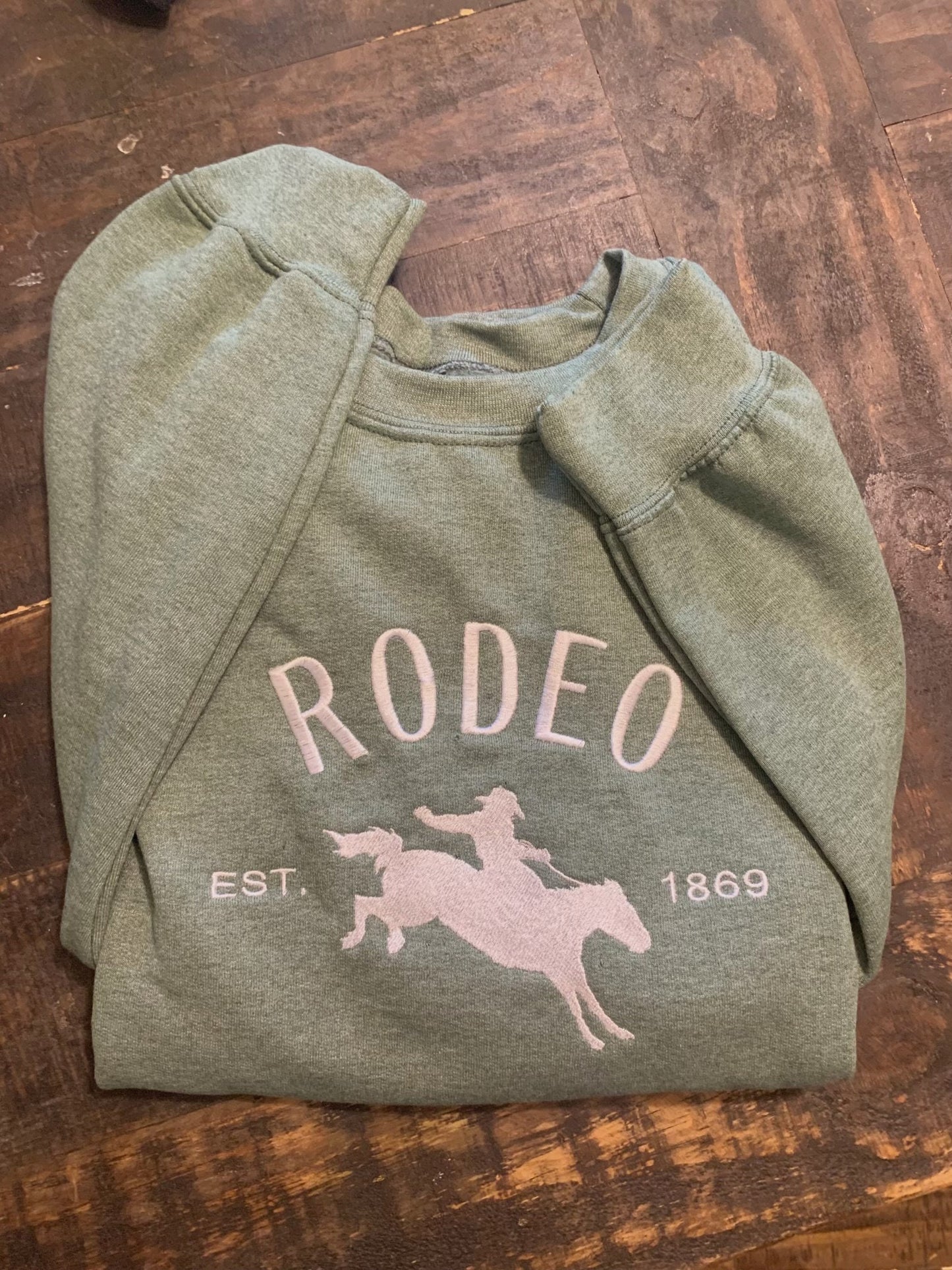 Rodeo Sweatshirt | Bucking Stock Sweatshirt | Rodeo