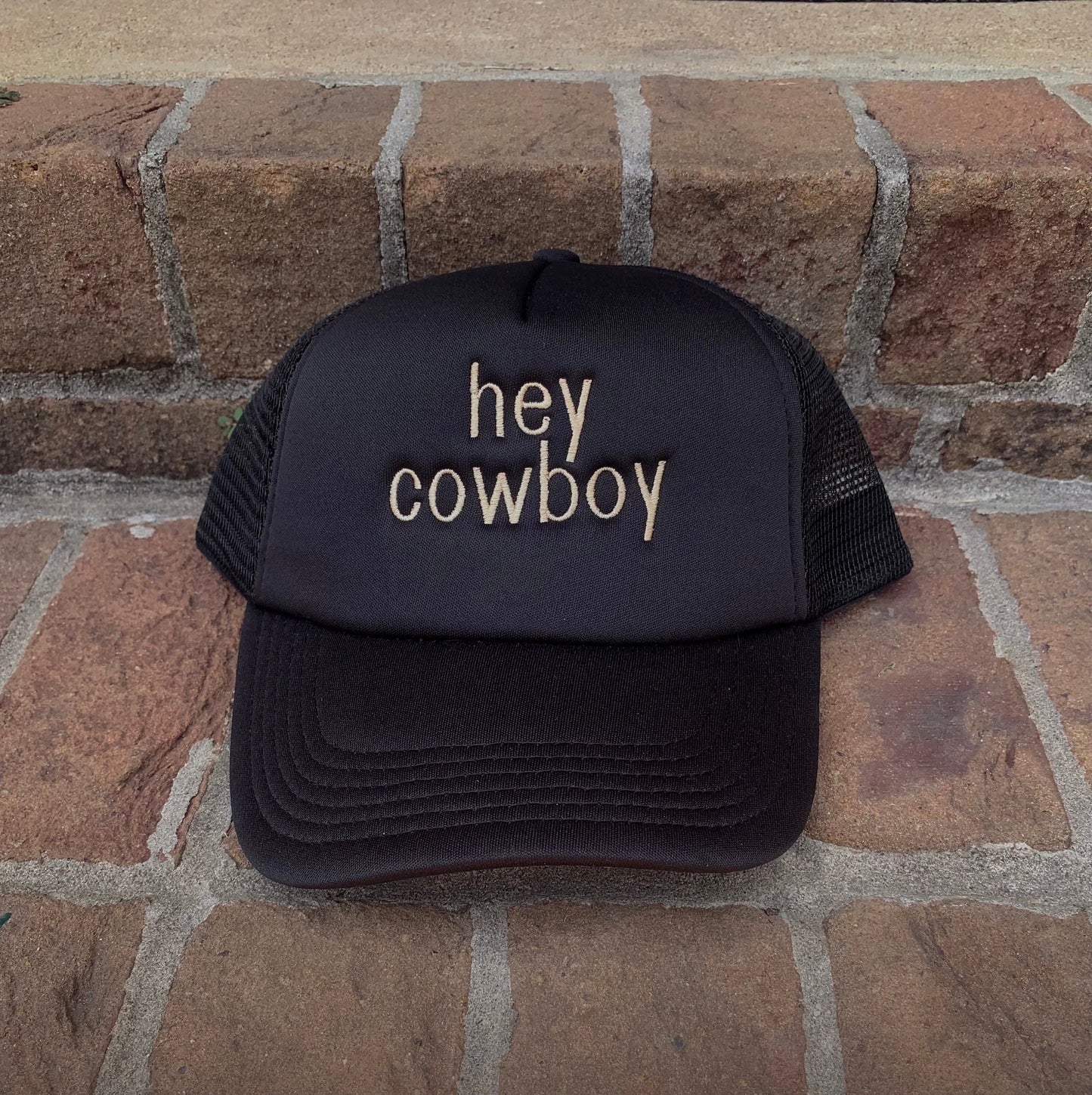 HEY COWBOY Foam Trucker Hat | Foam Trucker Cap | Foam Trucker Hat