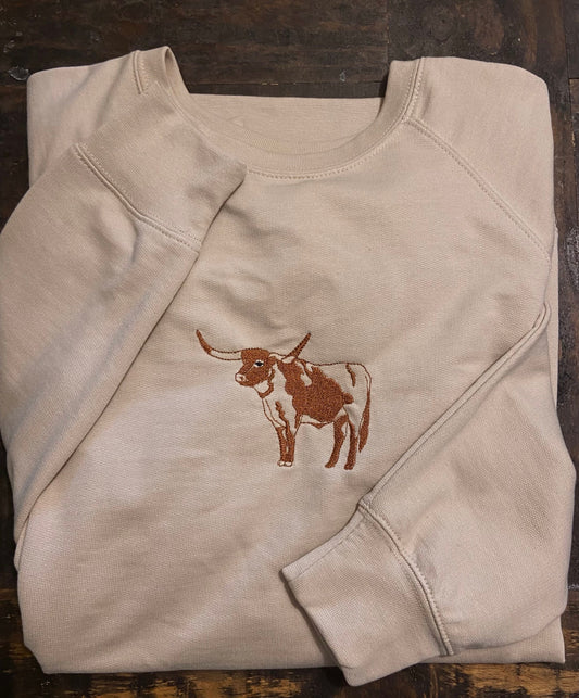 Longhorn Sweatshirt |livestock Sweatshirt | Rodeo