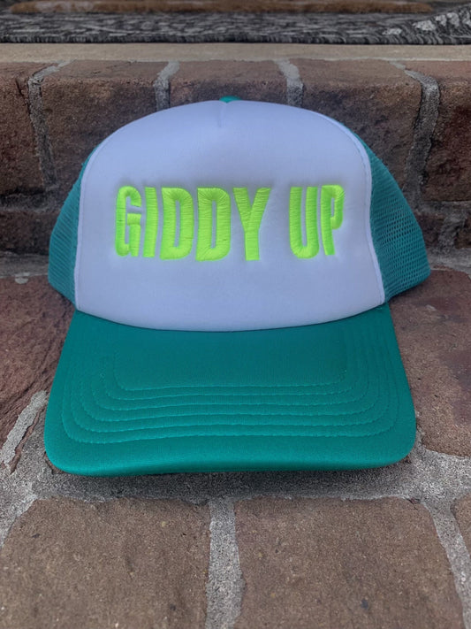 GIDDY UP Foam Trucker Hat | Foam Trucker Cap | Foam Trucker Hat