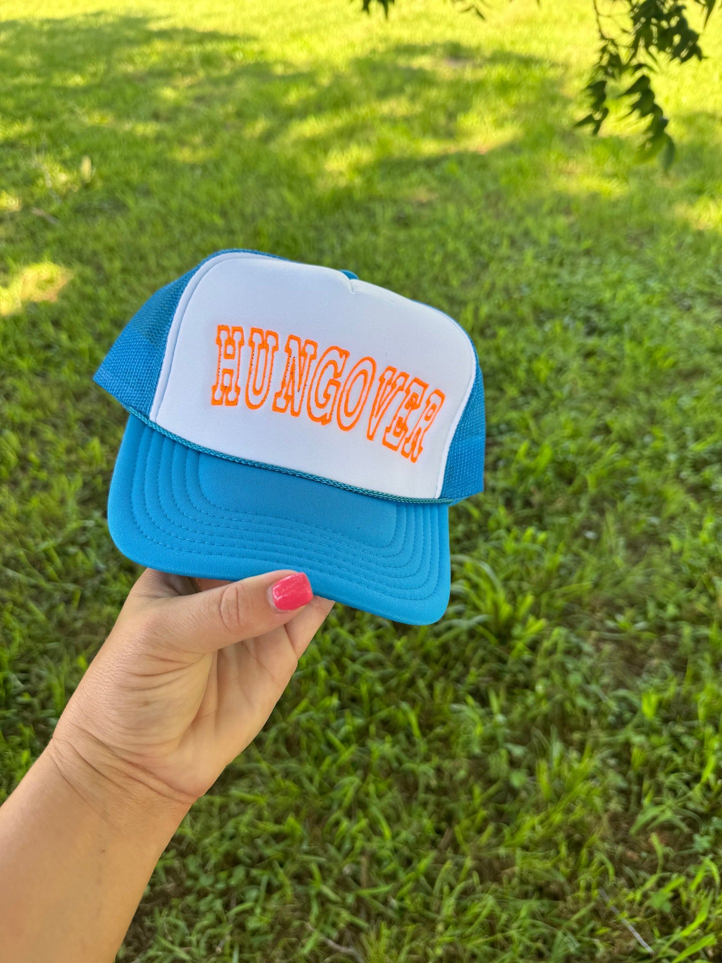 HUNGOVER Trucker Hat || Foam trucker Hat || HUNGOVER