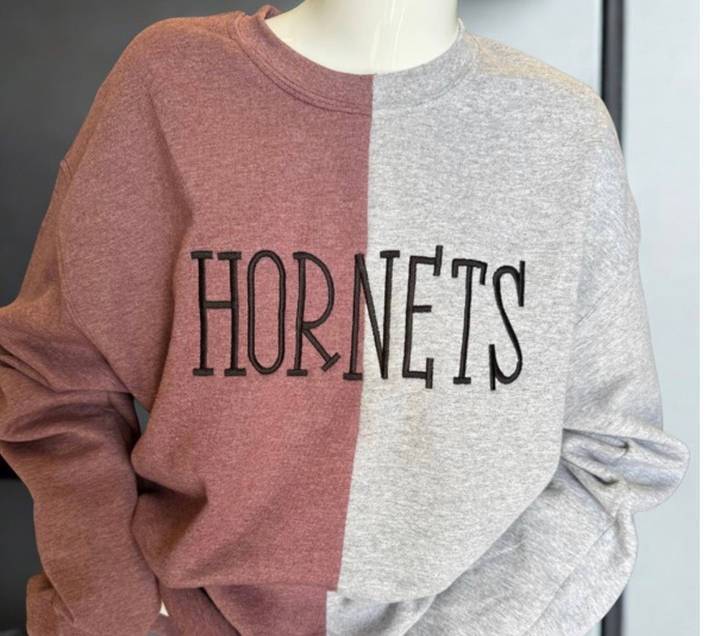 Half & Half Hornet sweatshirt!