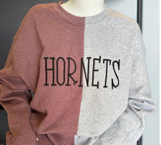Half & Half Hornet sweatshirt!