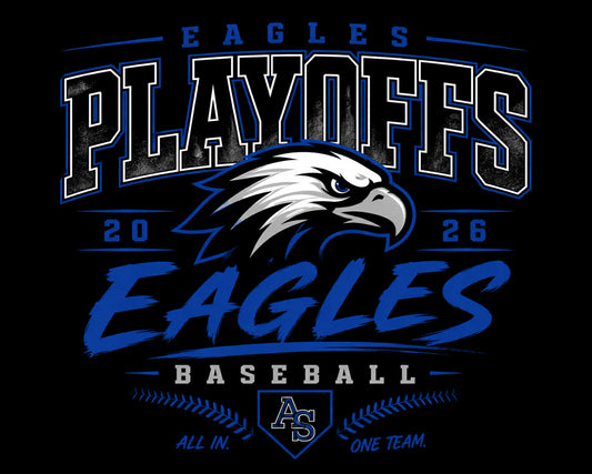 AppleSprings boys baseball playoff shirt