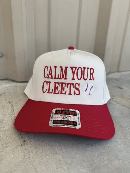 Calm your Cleats Trucker hat