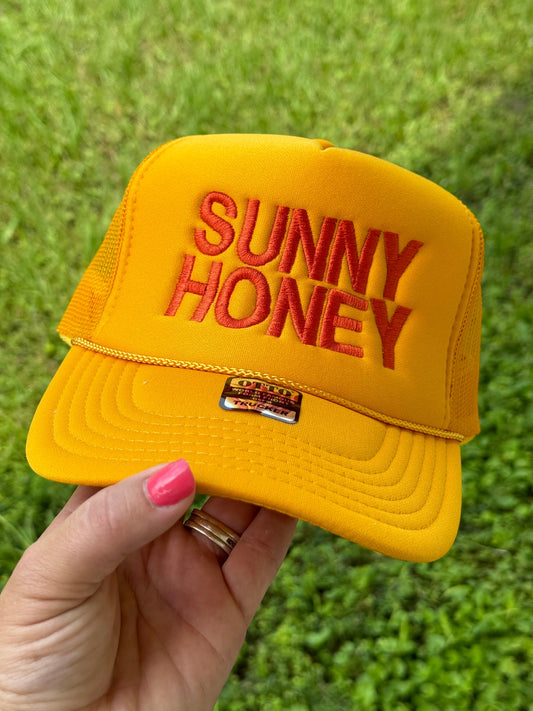 SUNNY HONEY Foam Trucker Hat || Foam Trucker Cap || Summer Foam Hat